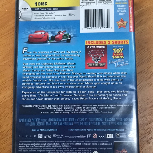 9 DVDs bundle: Marvel, Disney & WB - Picture 5 of 10